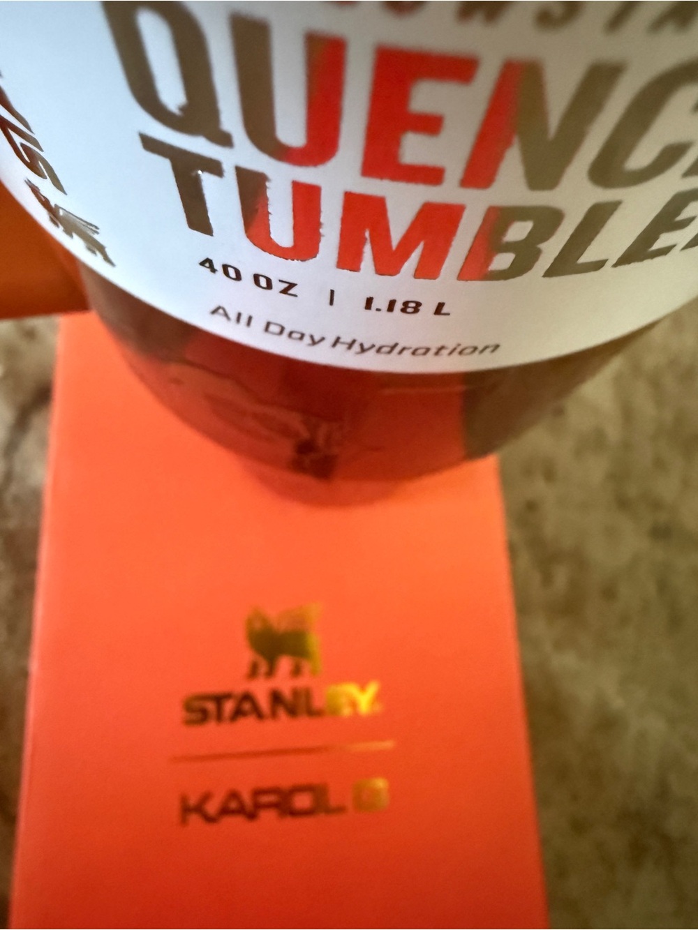 🌺 Stanley x Karol G Limited Edition 40oz Quencher H2.0 FlowState Tumbler